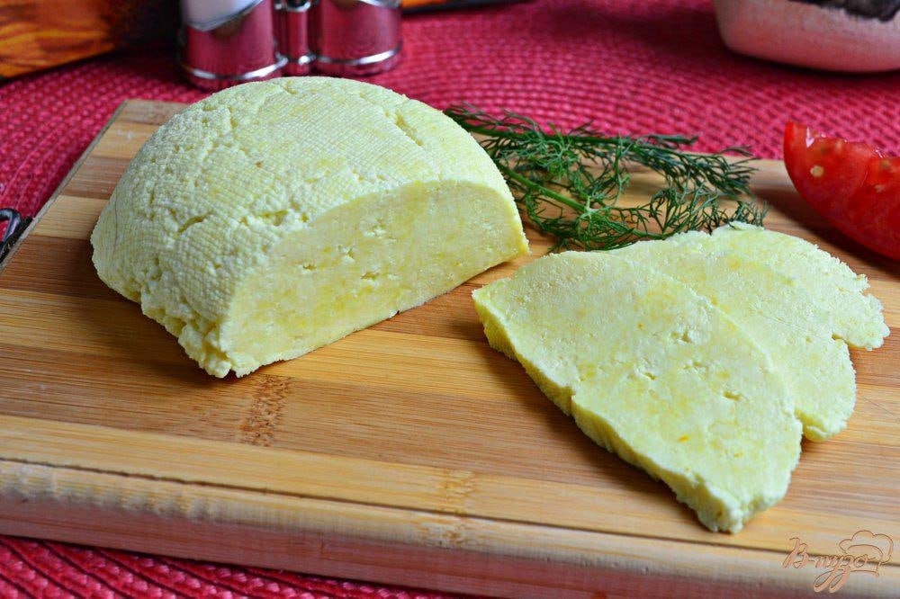 Домашний сыр из молока и яиц