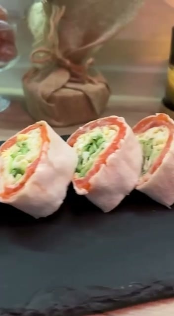 Закуска Светофор в лаваше
