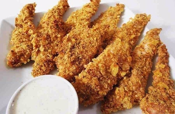 Куриная грудка в овсяной панировке