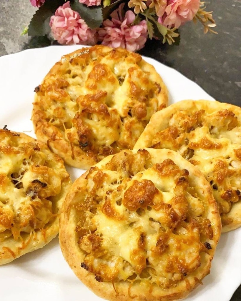 Творожные ватрушки с курицей