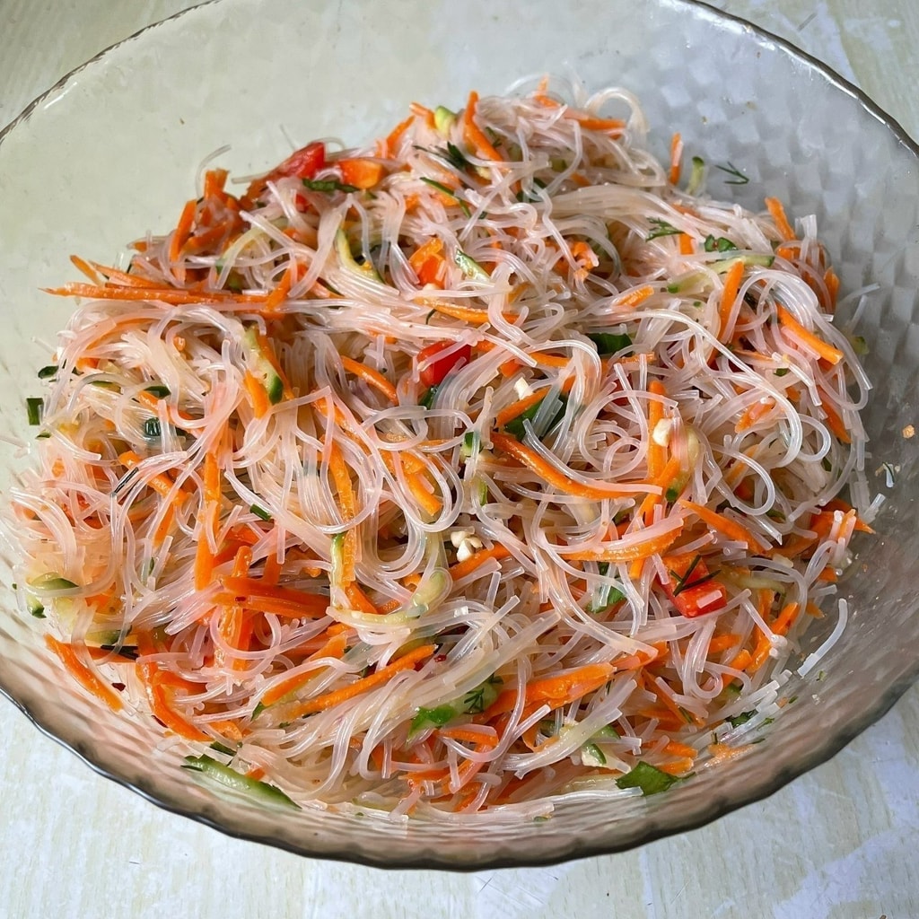 Салат Фунчоза по-корейски