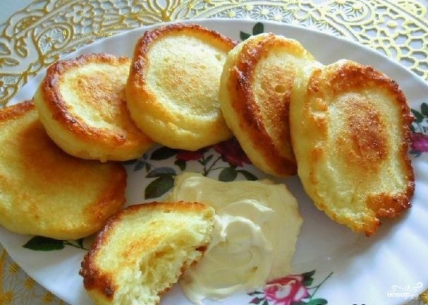 Оладьи с творогом