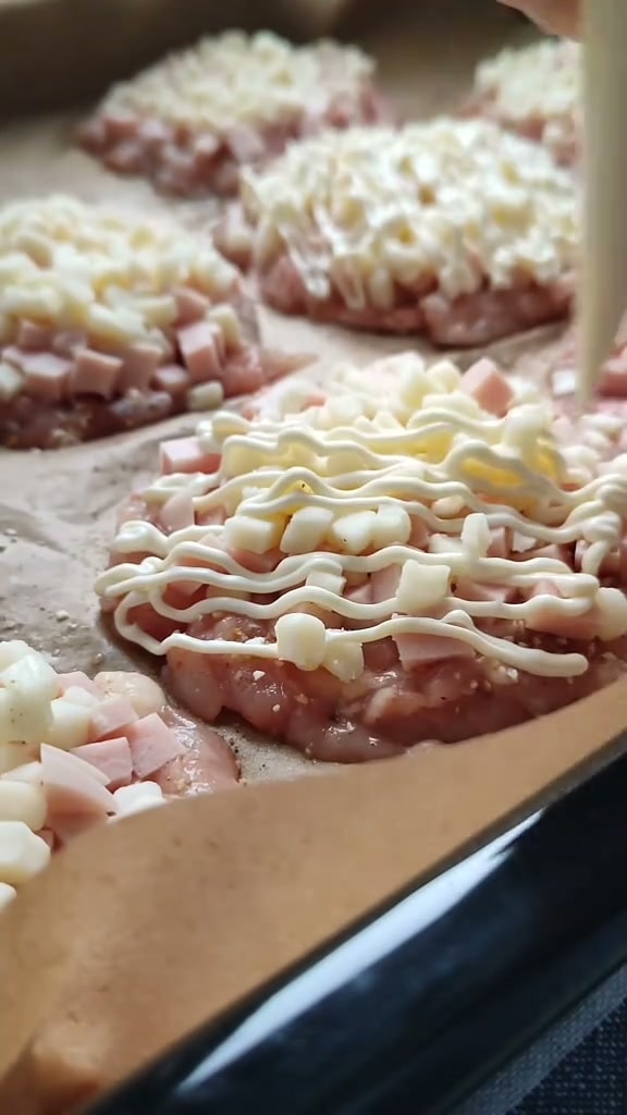 Куриные бедра под шубкой