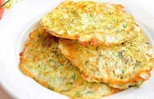 Капустные оладьи