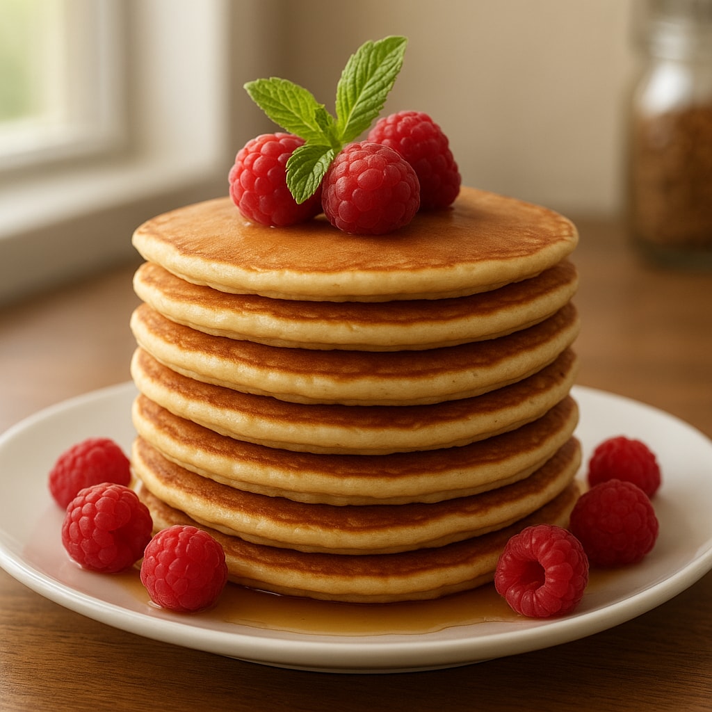 Блинчики на сливках по-американски (pancakеs)