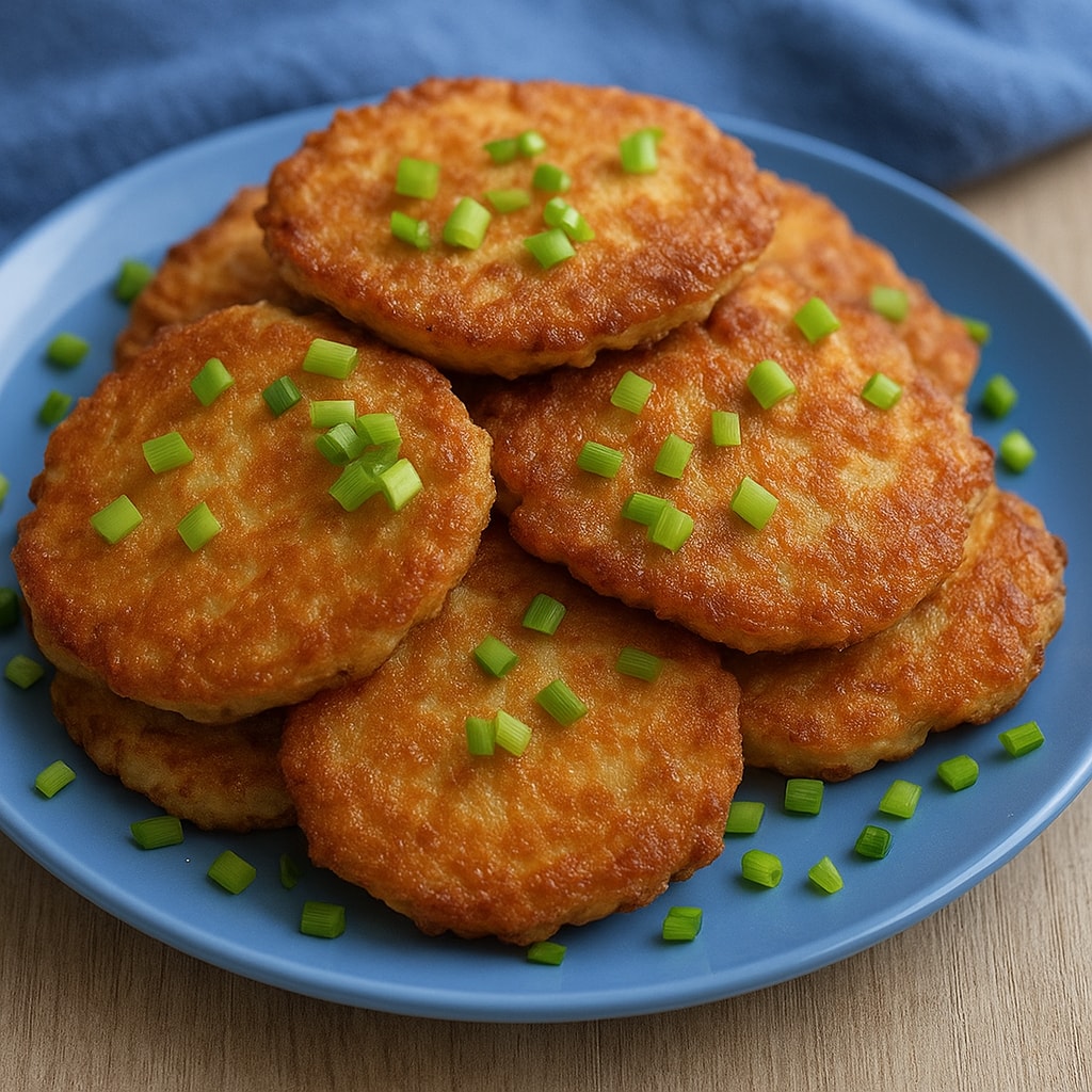 Драники с луком