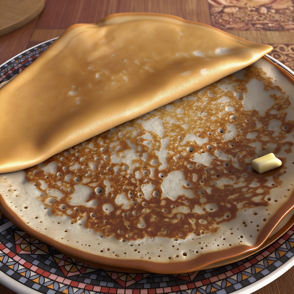 Блины на кефире заварные