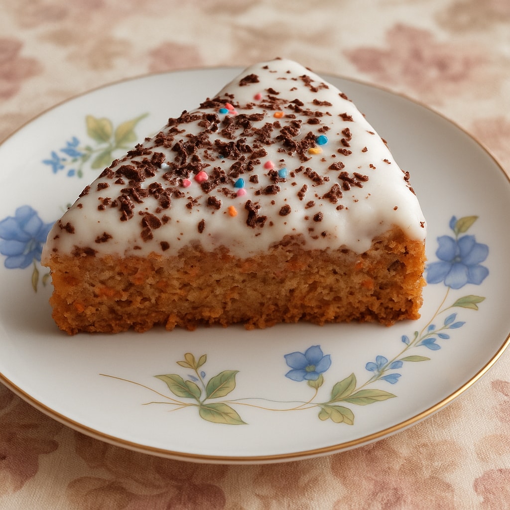 Полезный морковный пирог с бананами и специями