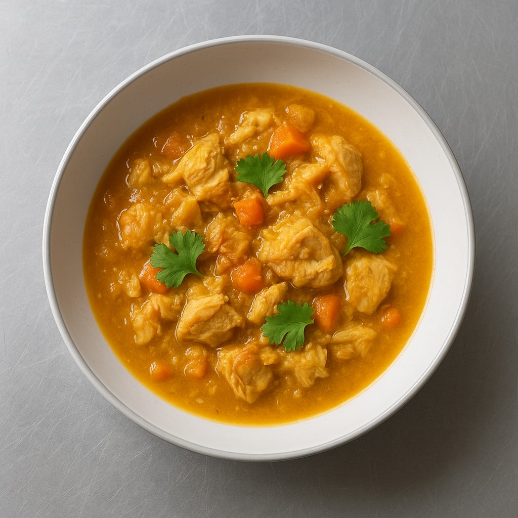 Чахохбили с курицей и картофелем