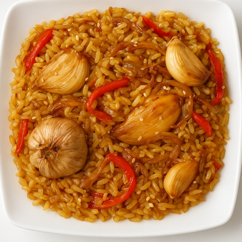 Узбекский плов с курицей