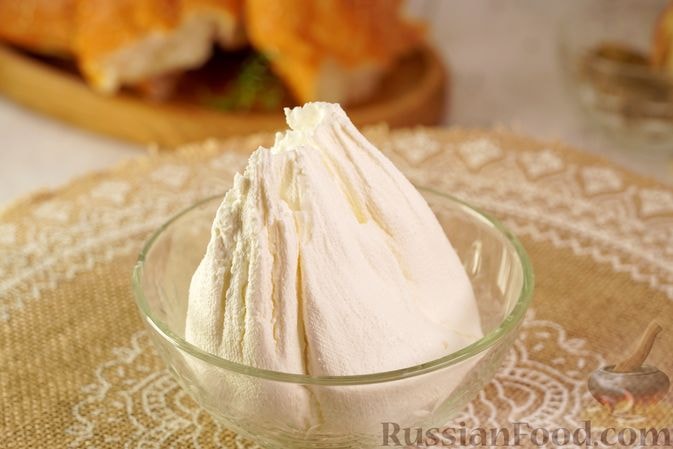 Лимонный лабне (крем-сыр)