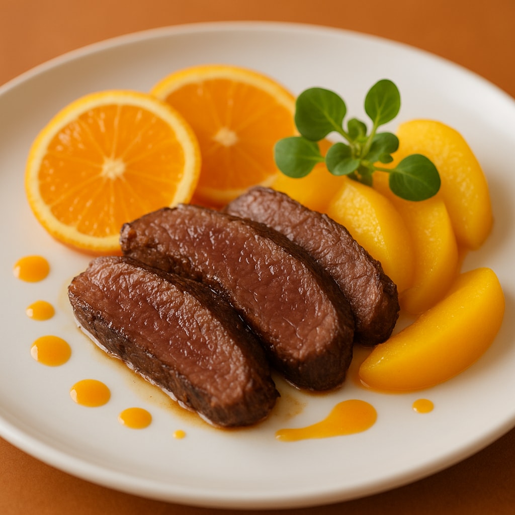 Утка в апельсиновом соусе (Canard à l'Orange)