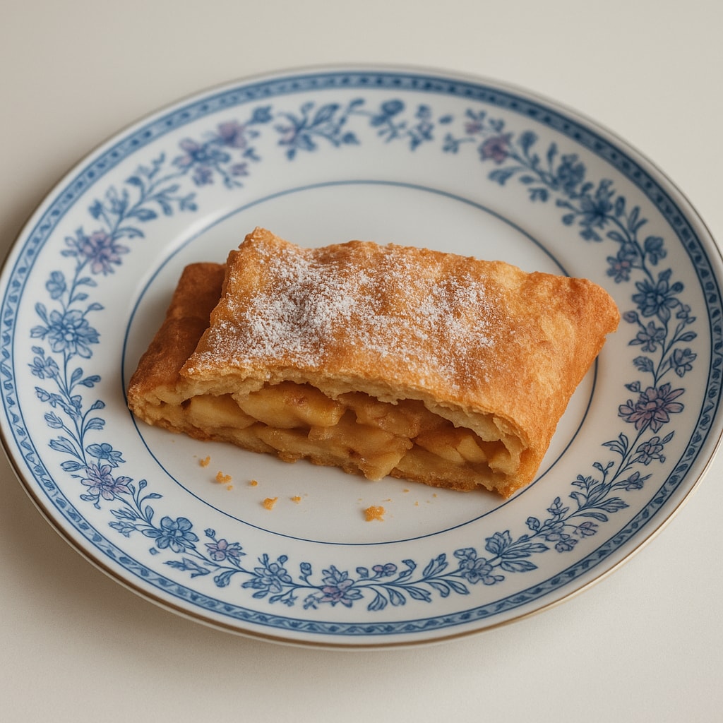 Яблочный штрудель с изюмом и корицей