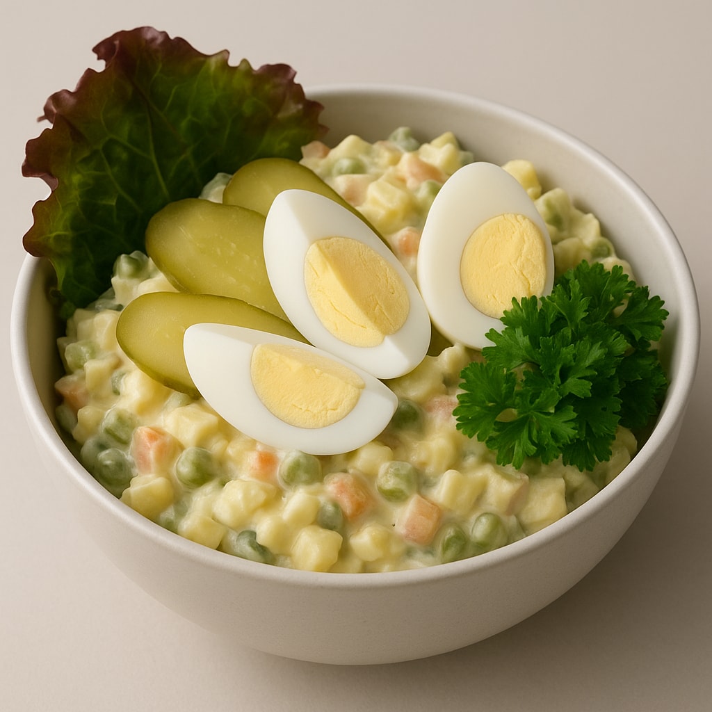 Салат с куриной грудкой