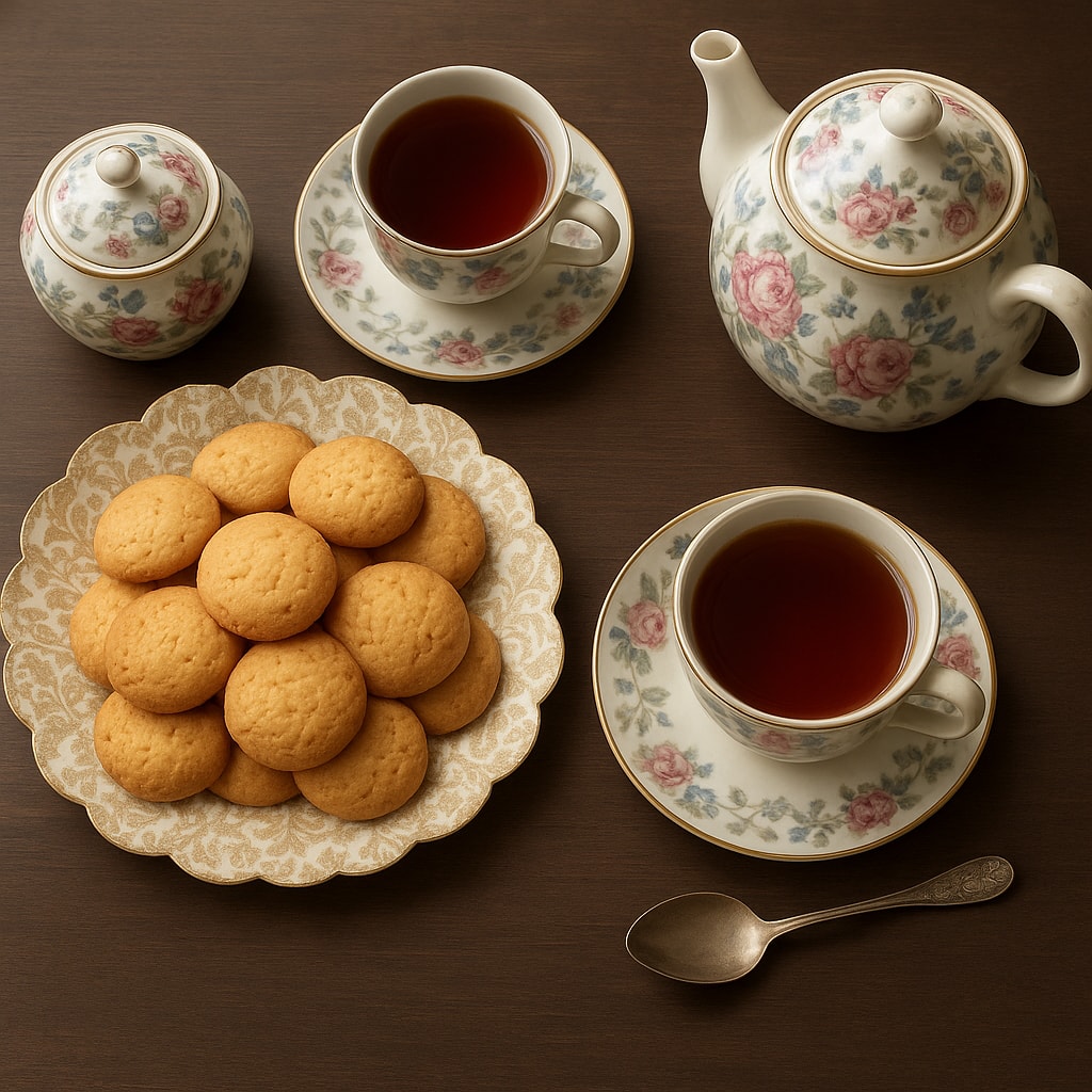 Песочное печенье по-шотландски (Scottish butter cookies)