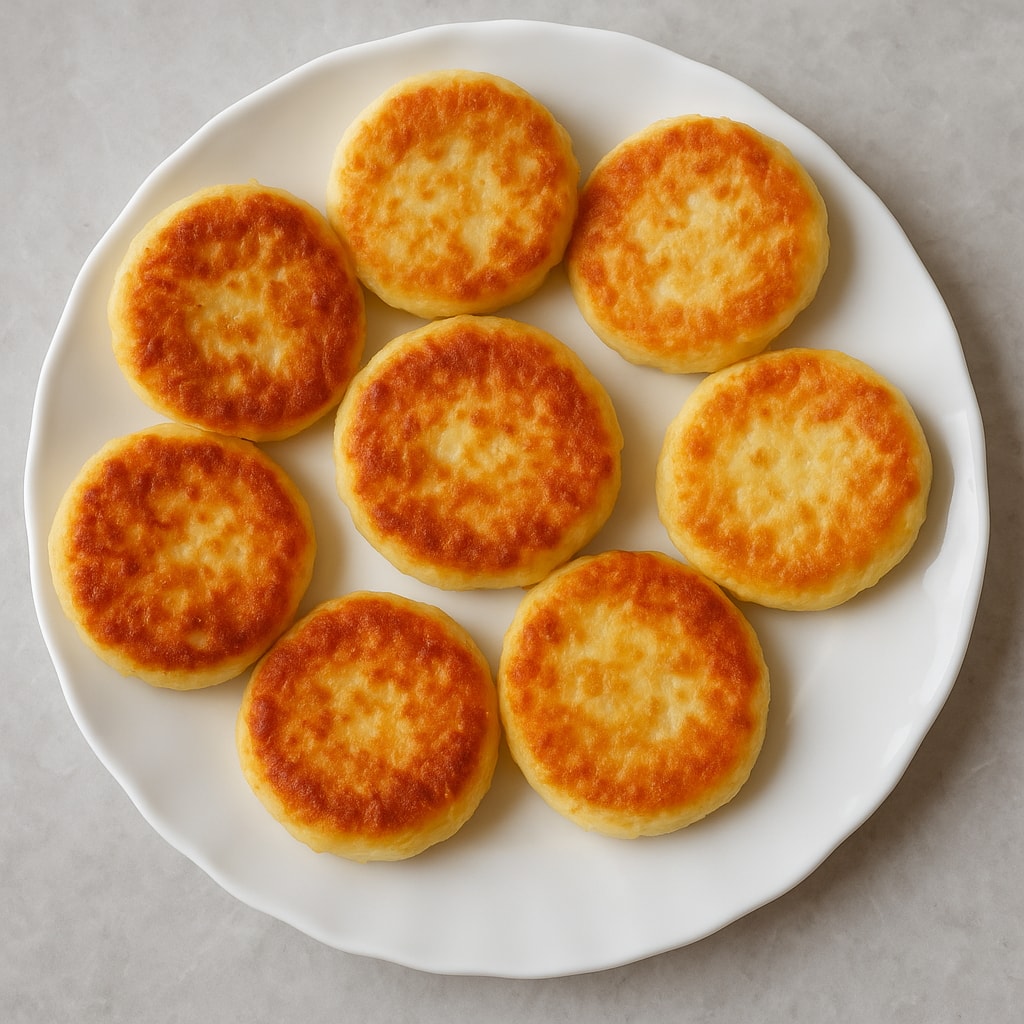 Домашние сырники с манкой