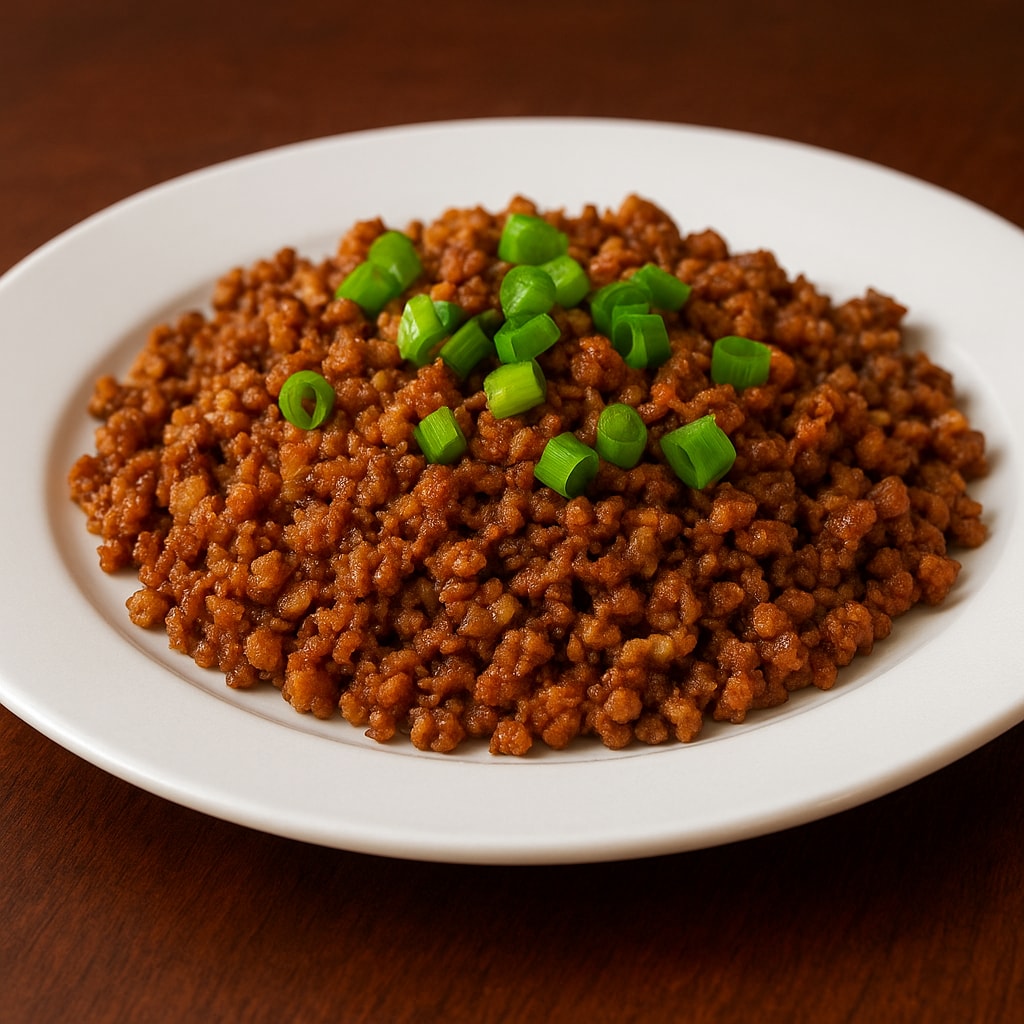 Гречка с мясом и томатами по-купечески