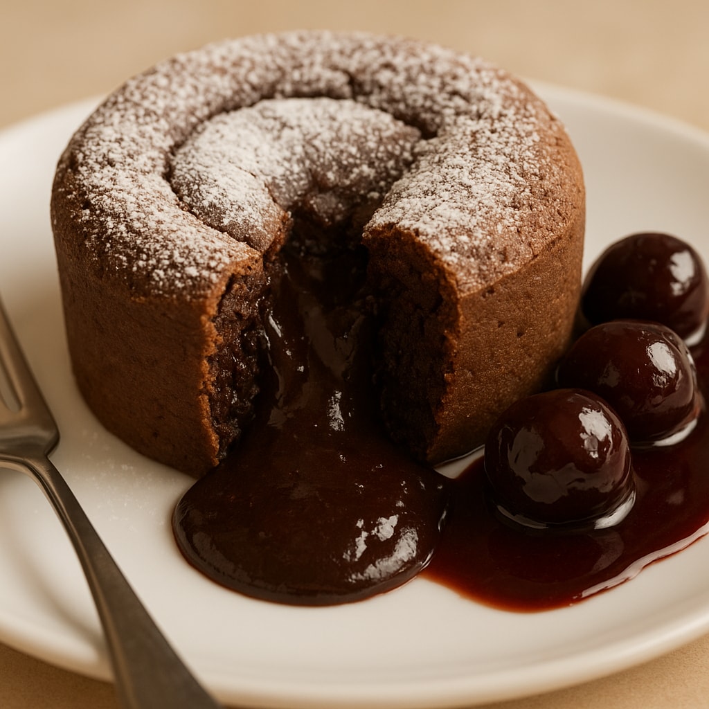 Шоколадный кекс (Moelleux au chocolat)