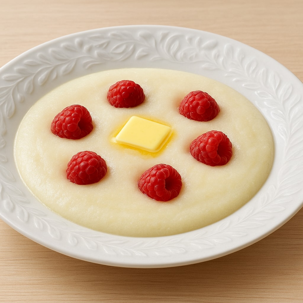 Манная каша на молоке