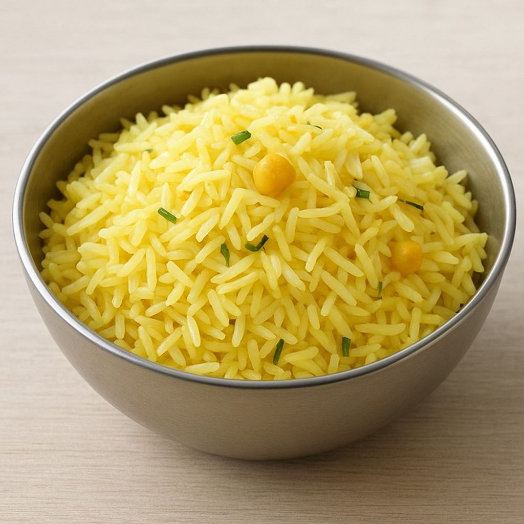 Рис с лимоном и мятой