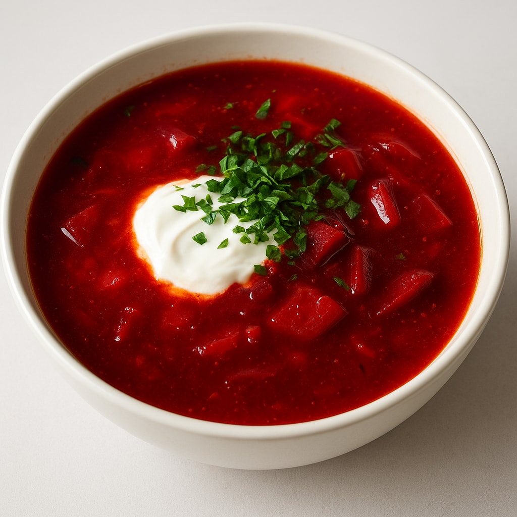 Борщ мясной