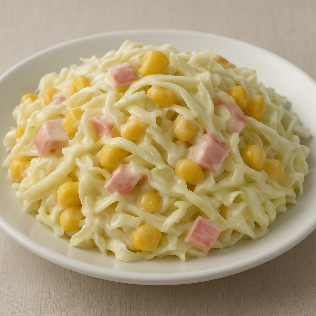 Крабовый салат с капустой