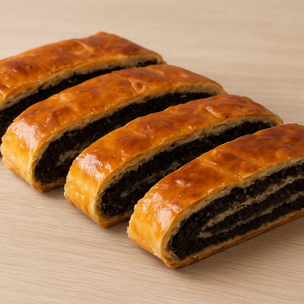 Постный пирог с маком