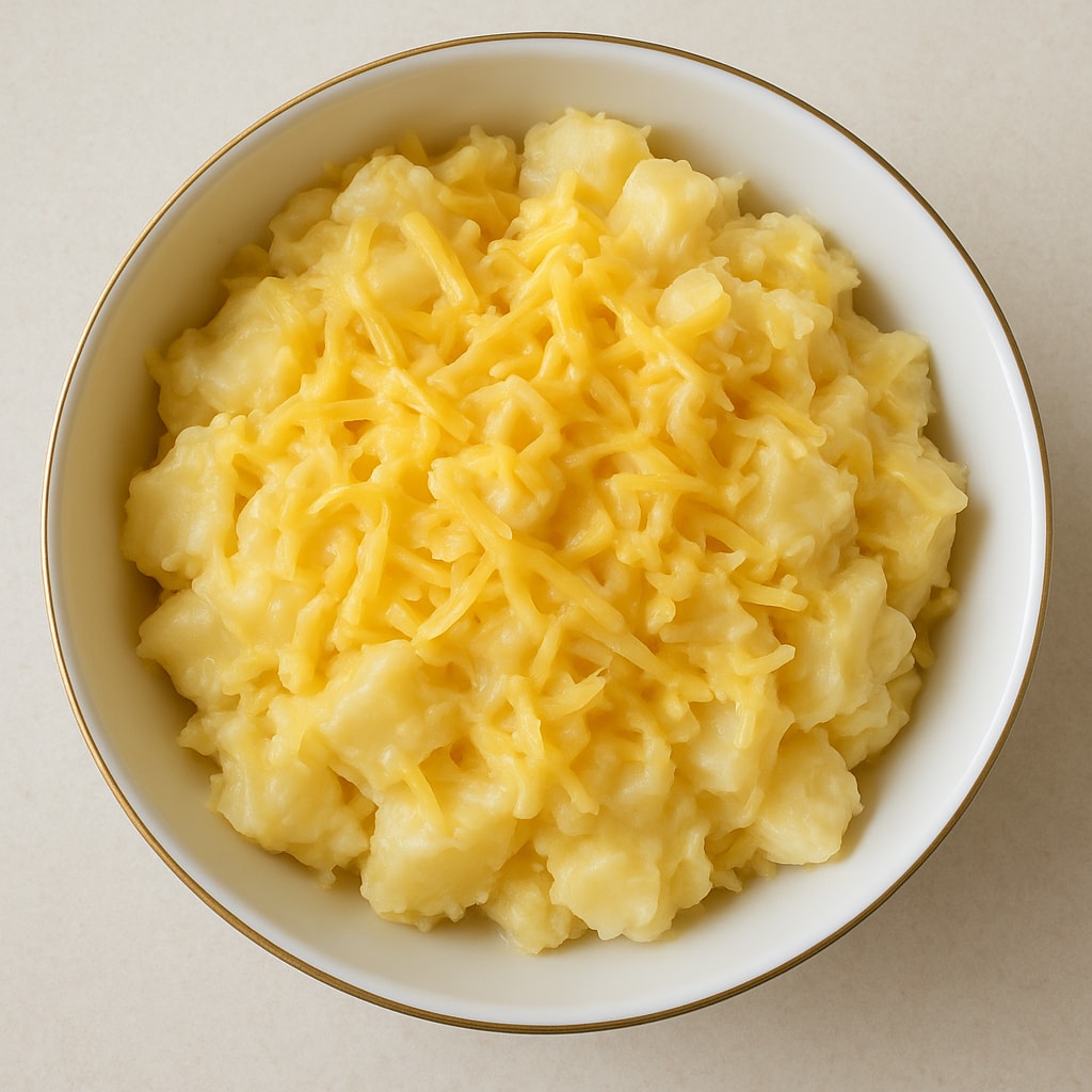 Салат с сыром и ананасами