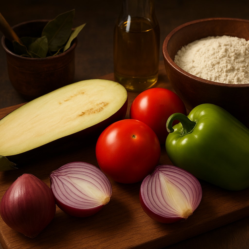 Пита с курицей и овощами