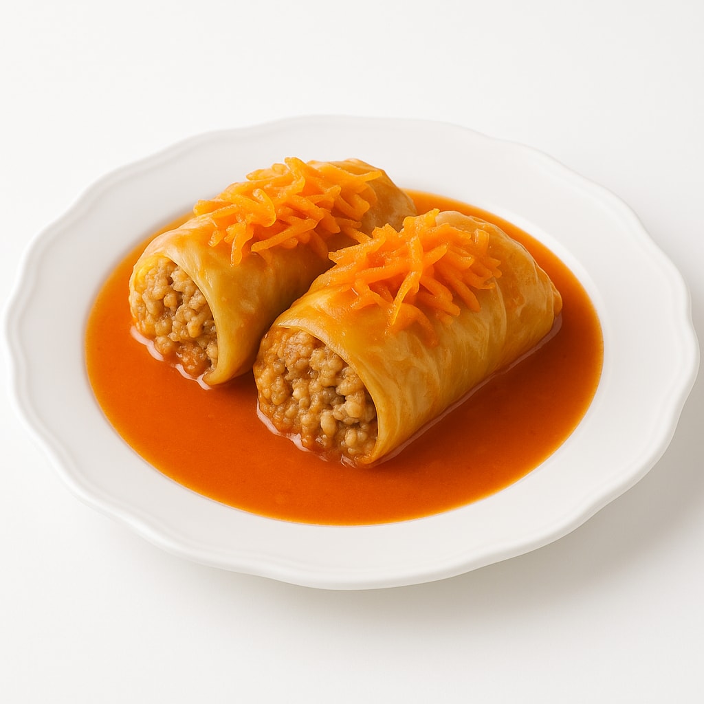 Перцы фаршированные мясом и рисом