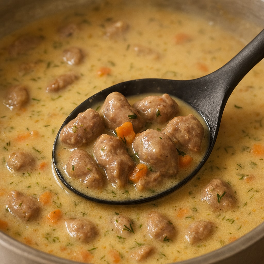 Куриные сердца со сливками
