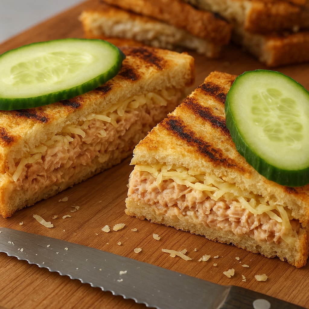 Сэндвичи с тунцом и сыром