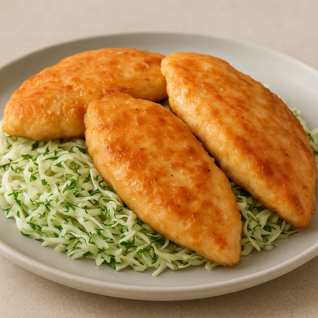 Куриные отбивные в кляре
