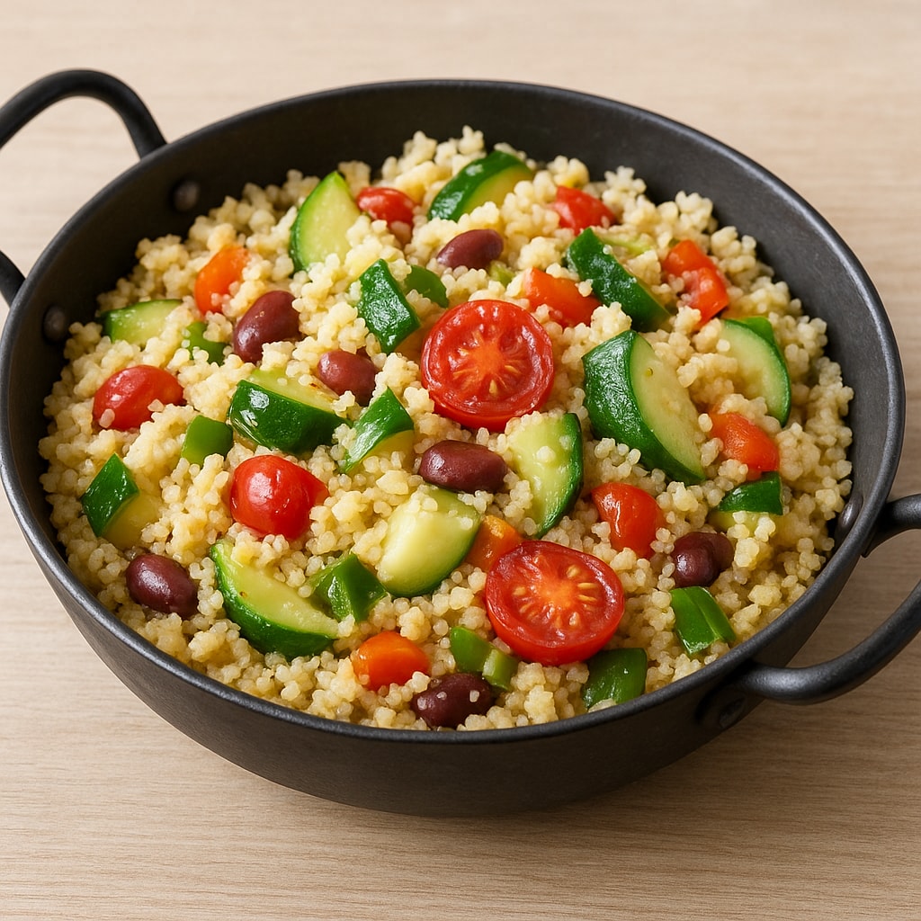 Кускус с ароматными травами
