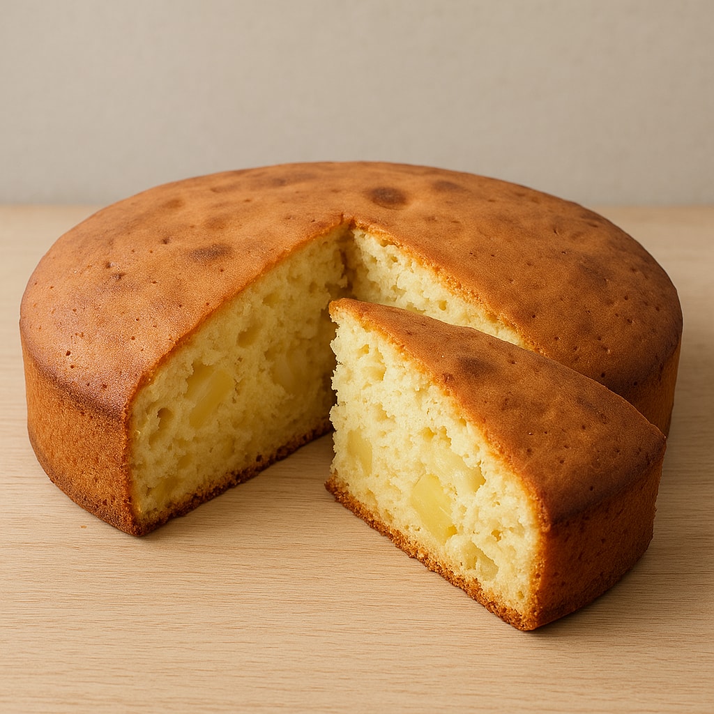 Быстрая яблочная шарлотка
