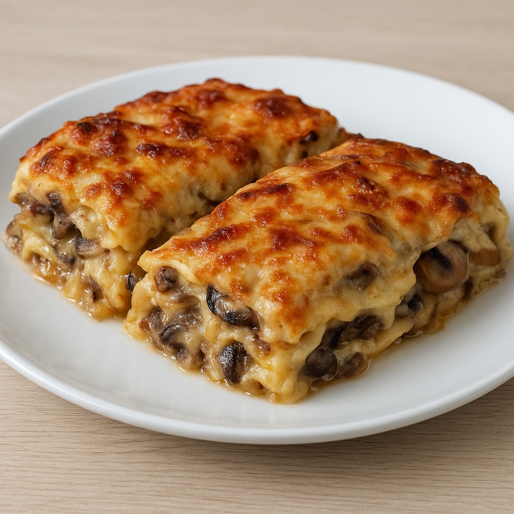 Драники с грибами