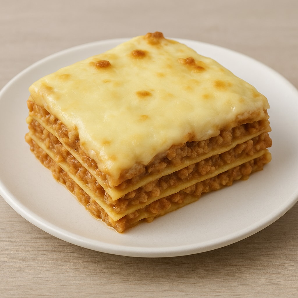 Лазанья с куриным фаршем