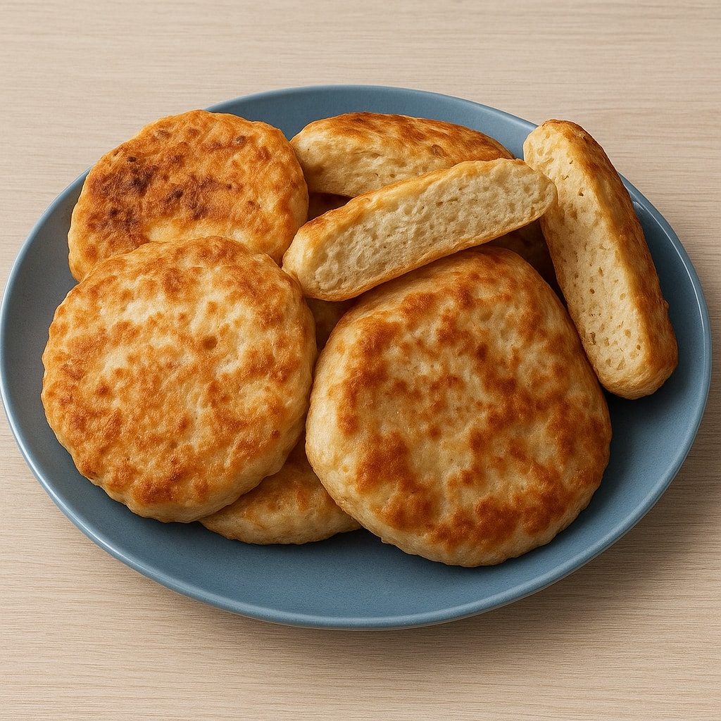 Куриные котлеты с кабачком и творогом