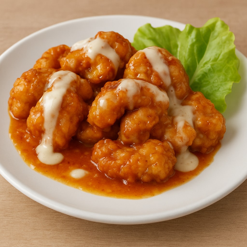 Куриное филе с лимонным соусом