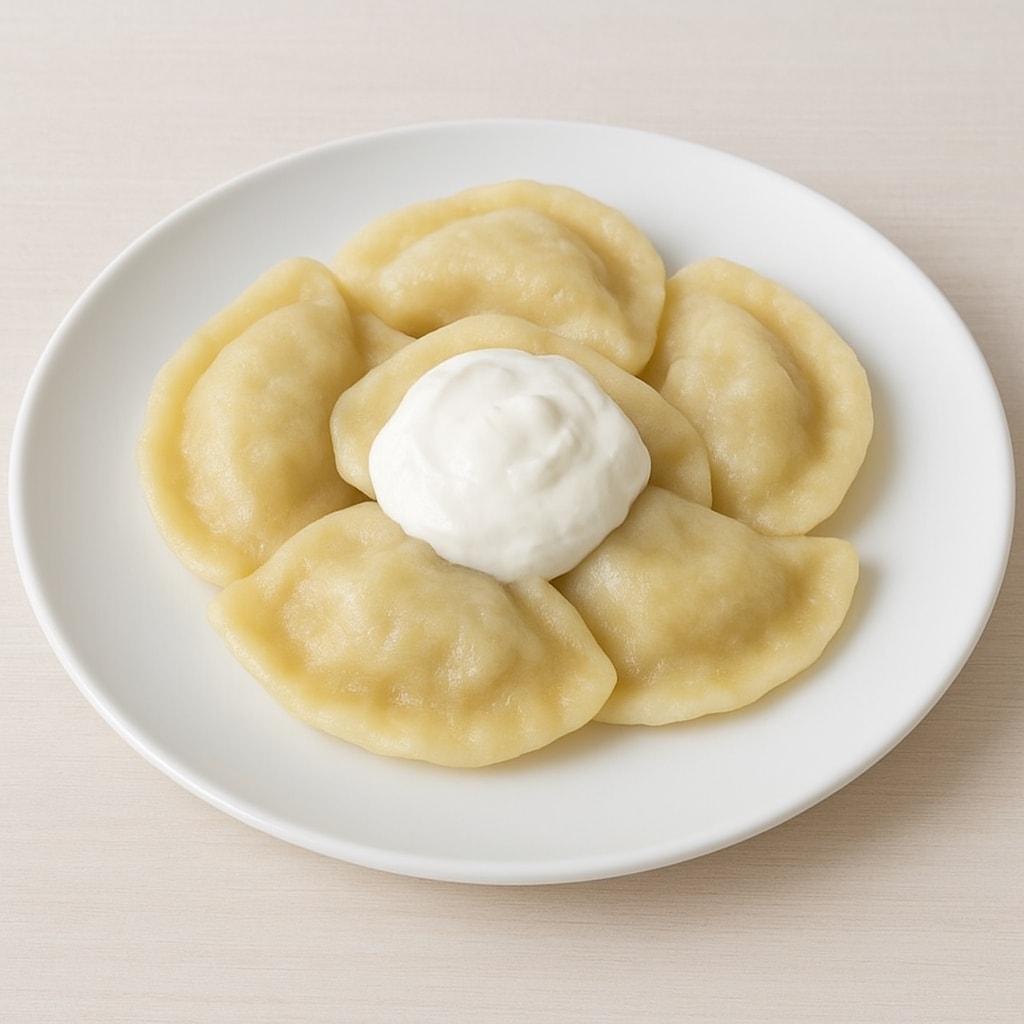 Вареники с картошкой и грибами