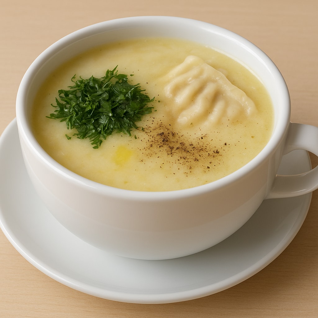 Густой рыбный суп с овощами и сливками (Ватерзой)