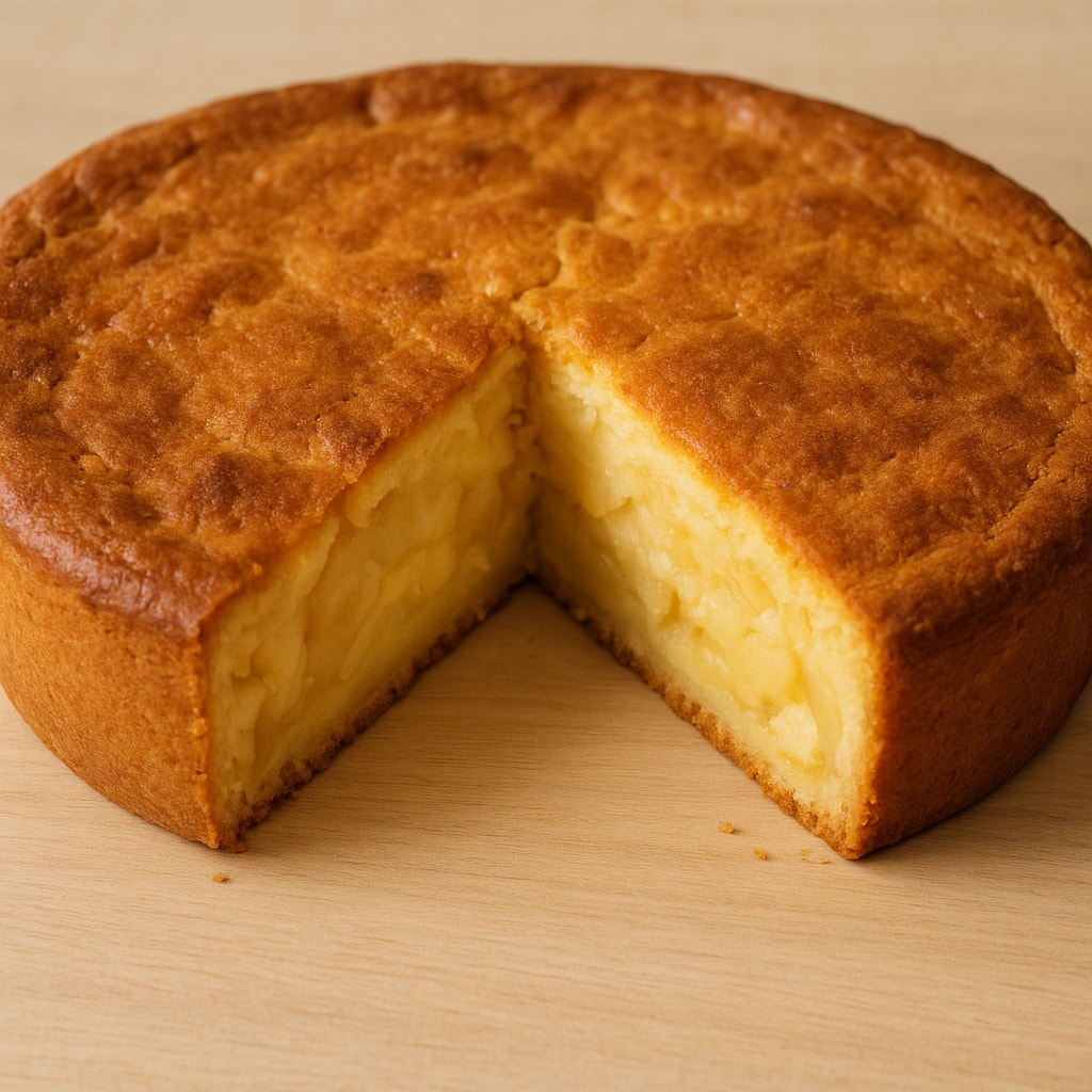 Яблочная шарлотка с сахарной корочкой