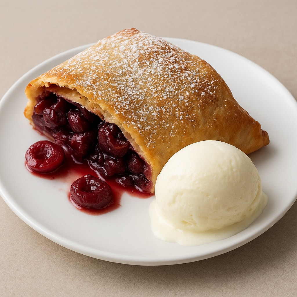 Штрудель с вишней