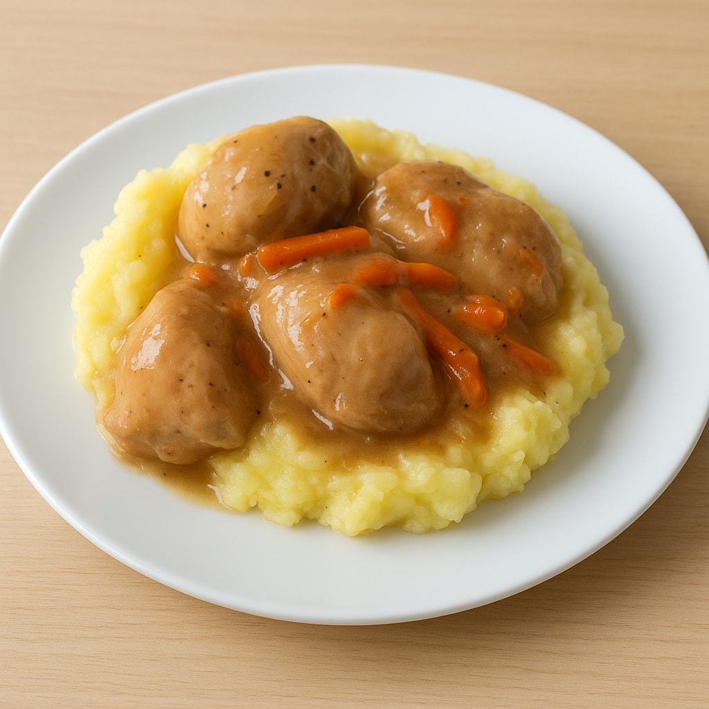 Подлива из курицы для пюре