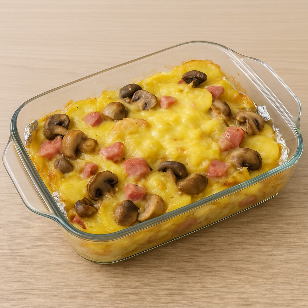 Сочные куриные отбивные под овощной шапочкой