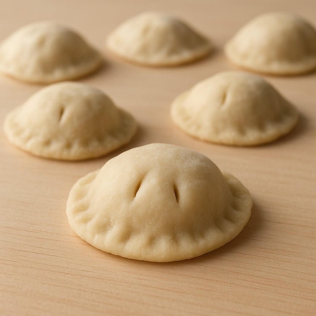 Хрустящие булочки с яблоком и корицей