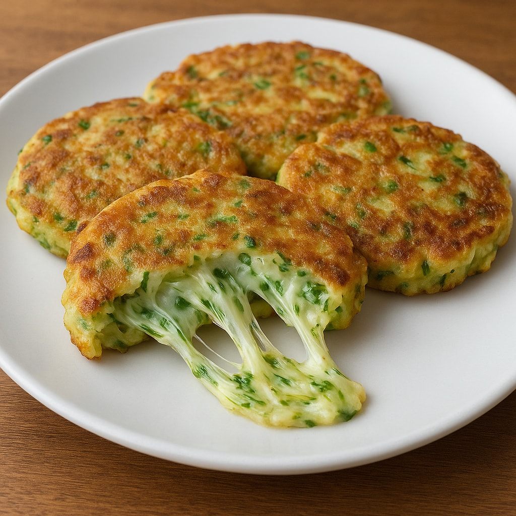 Кабачковые кутабы с сыром и зеленью