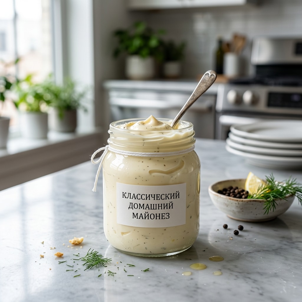 Классический домашний майонез