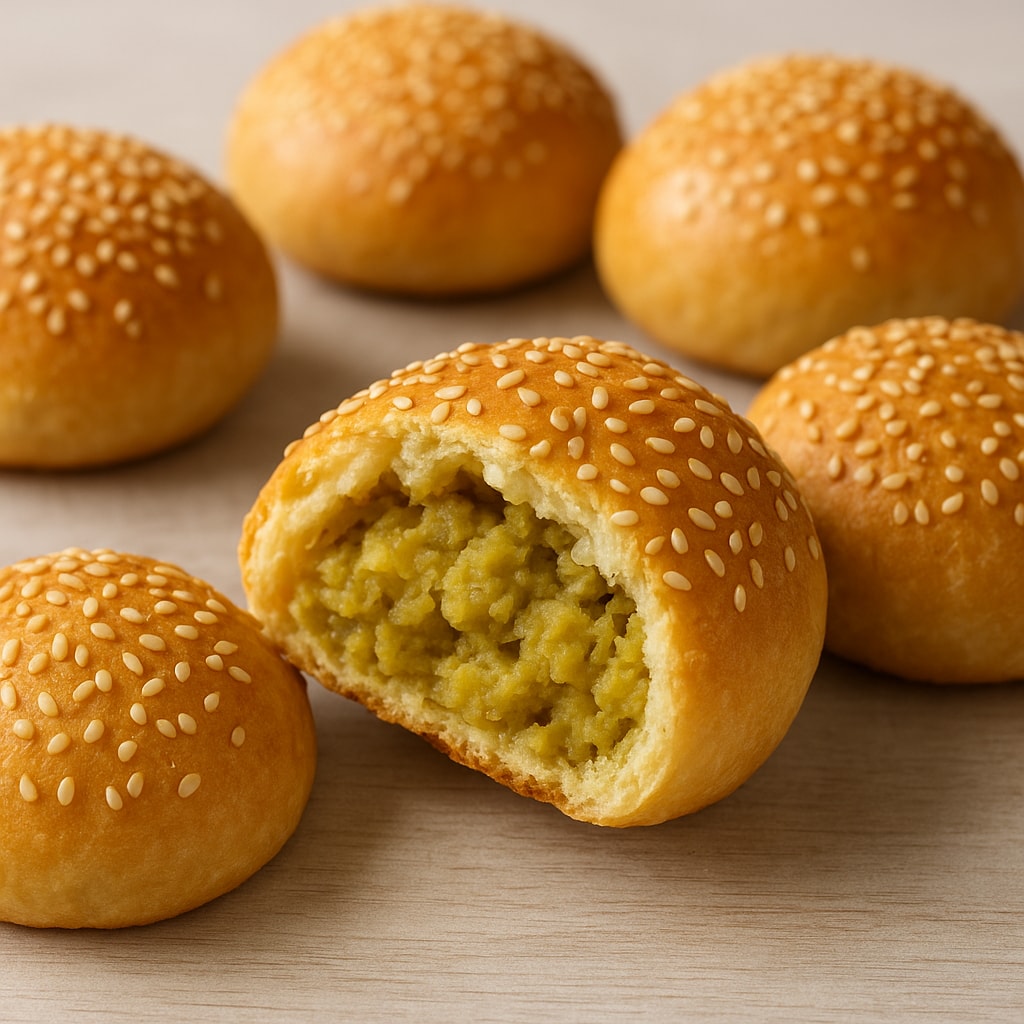 Вертикальные пирожки с картошкой