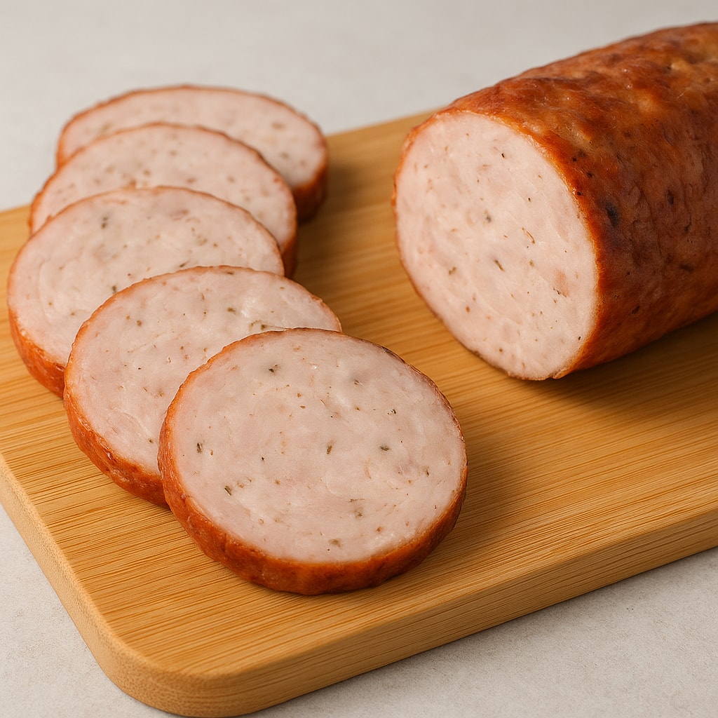 Домашняя куриная колбаса